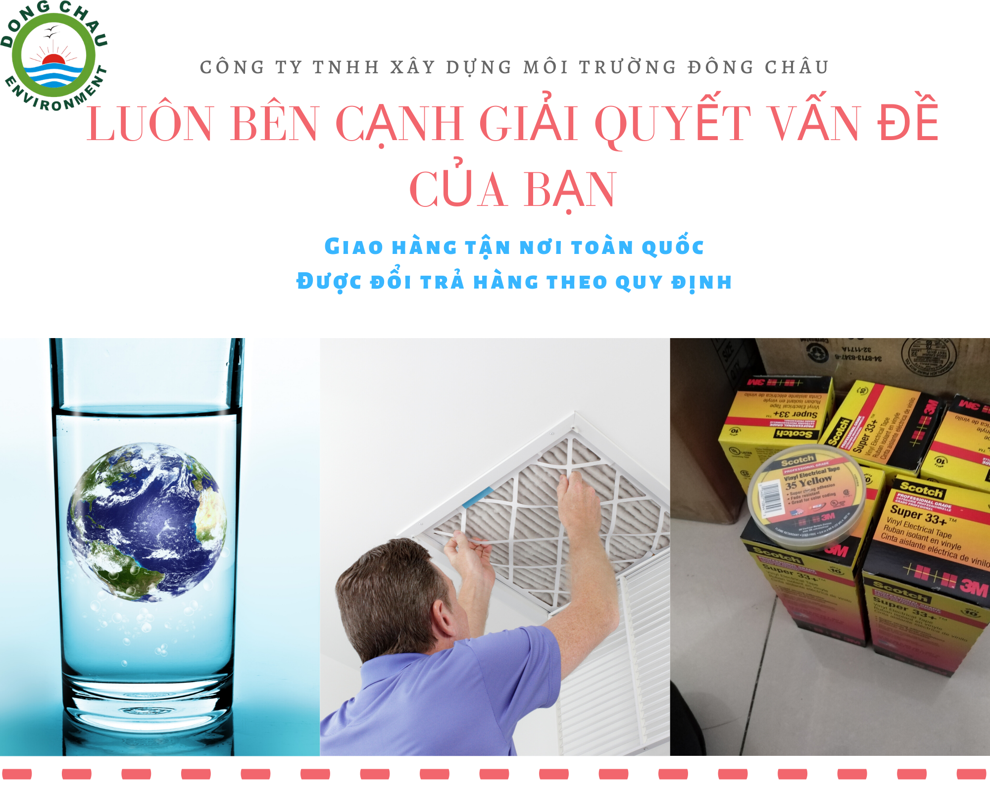 banner sản phẩm công ty đông châu